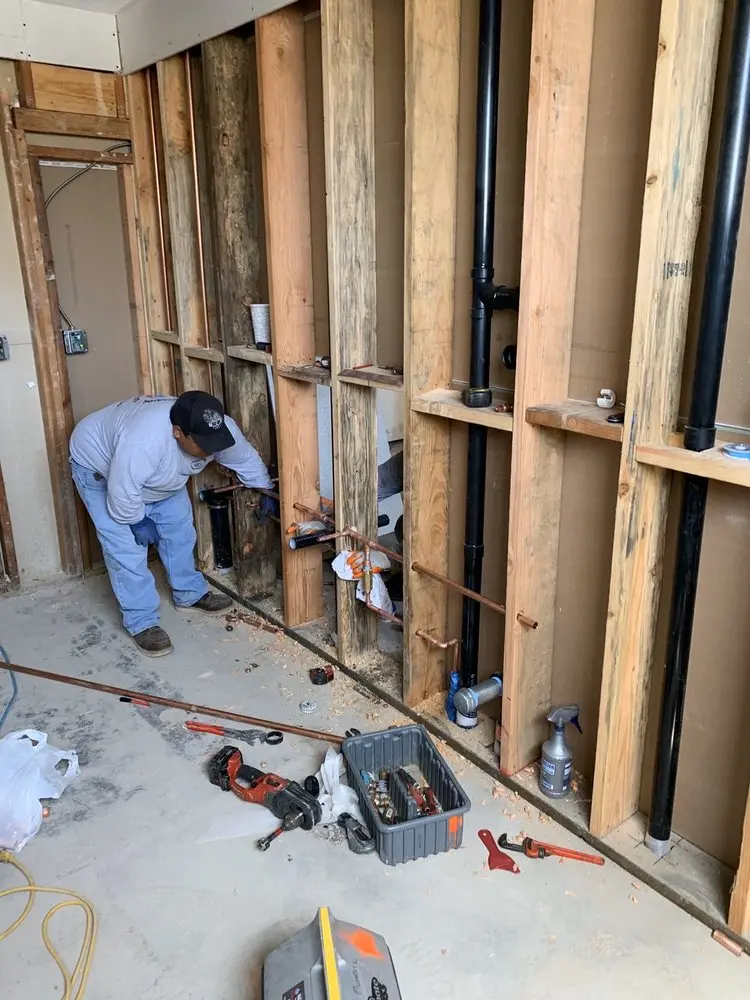 Commercial rough-in plumbing for Trenchless Sewer Repair in Arrowhead Highlands
